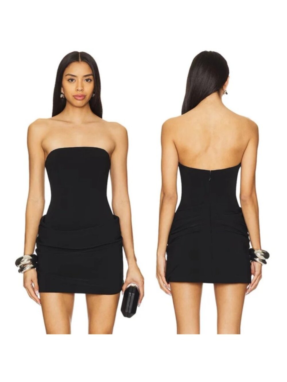 Lovers and Friends Danni Mini Dress in Black